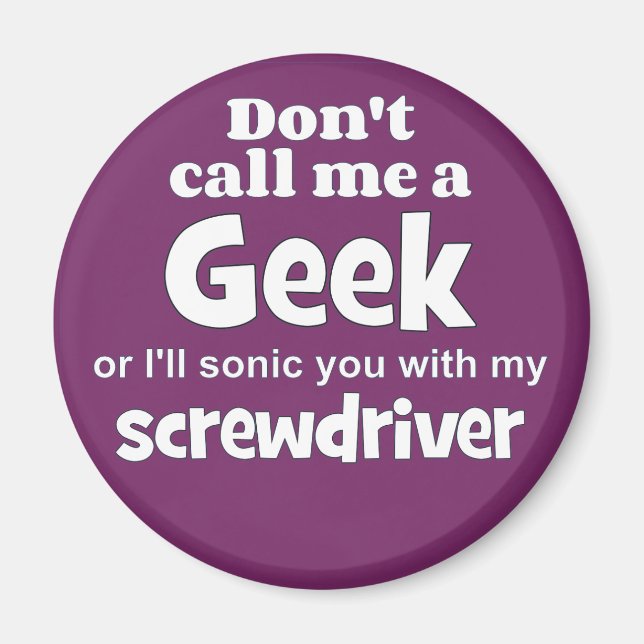 Geek screwdriver wf magnet (Framsidan)
