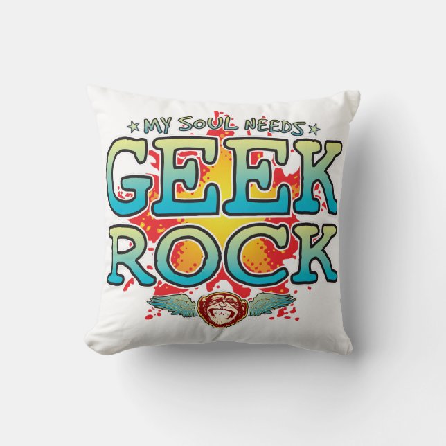Geek Sten Soul Cushion Kudde (Framsida)