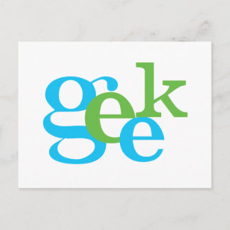 Geek Vykort