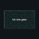 Geek Webben Developer Computer Science Visitkort<br><div class="desc">Affärskortet Geek Webben Developer Computer Science</div>
