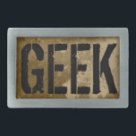 Geekbältet spänner fast för manar | vintagestil<br><div class="desc">Geekbältet spänner fast för manar | vintagestil för design</div>