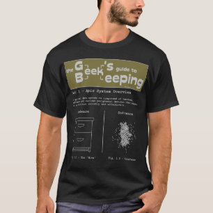 GeekBeekeeping (systemöverblicken) - svart T-trö Tee