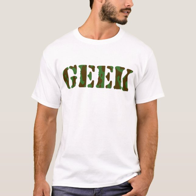 geekcamo tröja (Framsida)