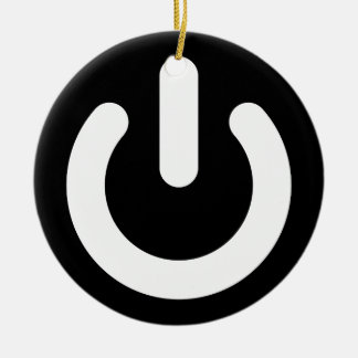 Geeken driver ideologi julgransprydnad keramik