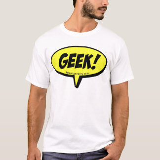 Geeken talar T-tröja T-shirt