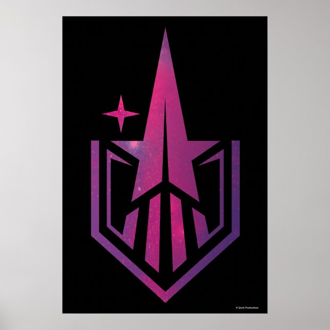 Geekerella Starfield Logotyp Poster (Framsidan)