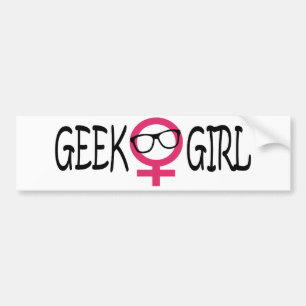 Geekflicka Bildekal