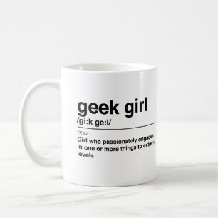 Geekflickadefinition Kaffemugg