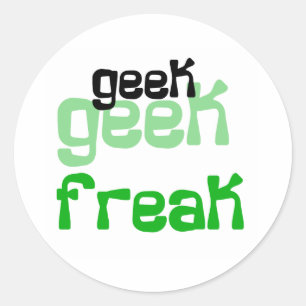 Geekfreak Runt Klistermärke
