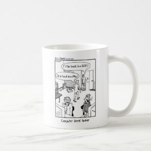 "Geekhumor" vid Jim Kraft Kaffemugg