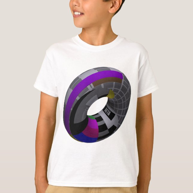 GeekhumorT-tröja som är beta testar kortröret T-shirt (Framsida)