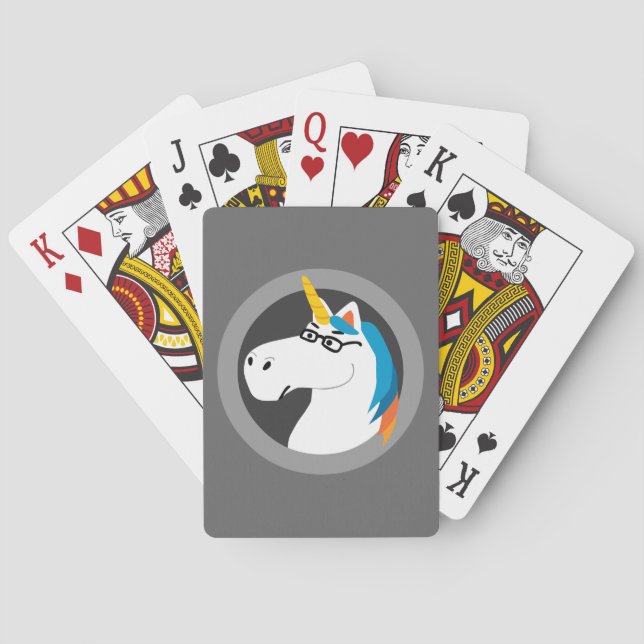 Geekicorn Casinokort (Baksidan)