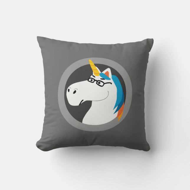 Geekicorn Kudde (Framsida)