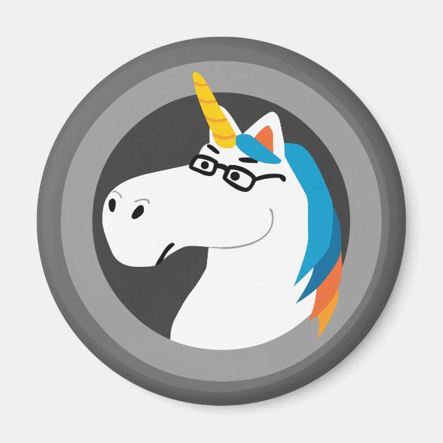 Geekicorn Magnet (Framsidan)