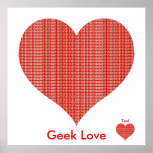 Geekkärlek Poster