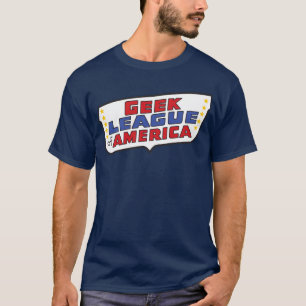 Geekliga av den Amerika utslagsplatsen (mörk) T Shirt