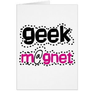 Geekmagnet Hälsningskort