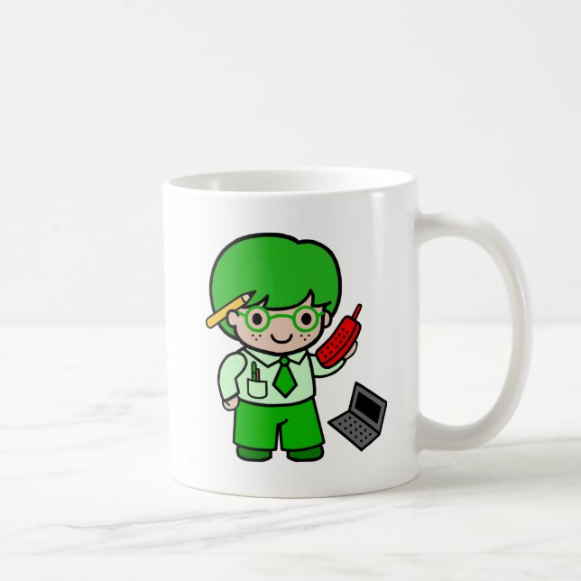 Geekpojke Kaffemugg (Höger)