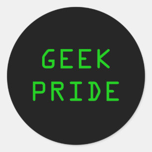GEEKPRIDE RUNT KLISTERMÄRKE