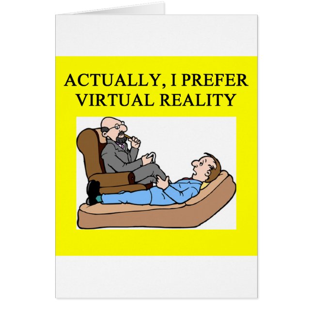 geekpsykologi hälsningskort (Framsidan)