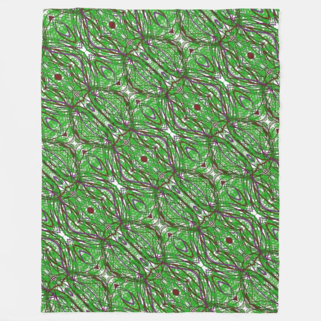 Geeks ålder fleecefilt (Framsidan)