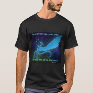 Geeks har draket-skjortan t shirt
