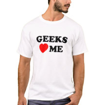 Geeks Kärlek Me T-Shirt