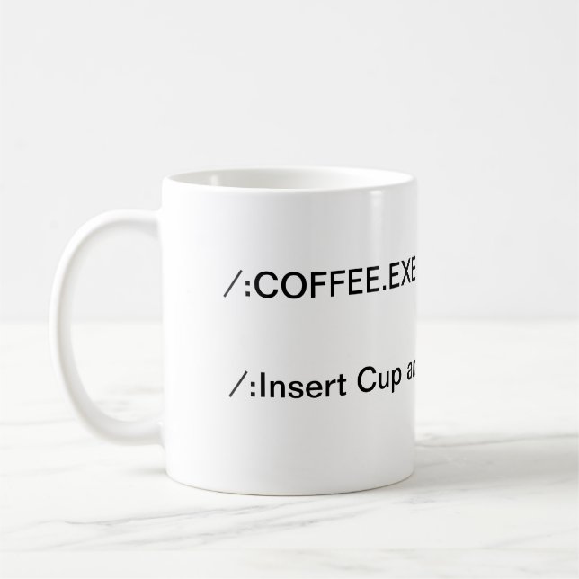 Geeks mugg (Vänster)