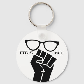 Geeks Unite! Nyckelring