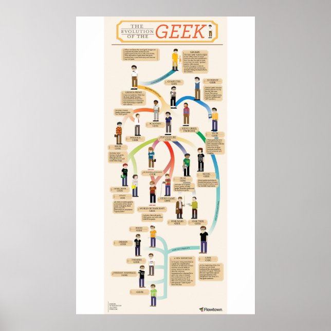 Geeks utveckling poster (Framsidan)
