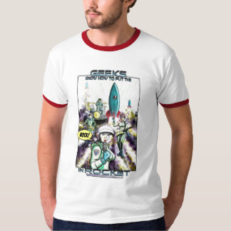 Geekssten flyger T-tröja T-shirt