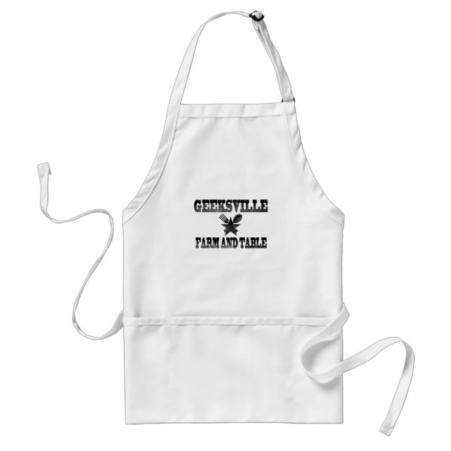 Geeksville Kitchen Apron Förkläde (Framsidan)