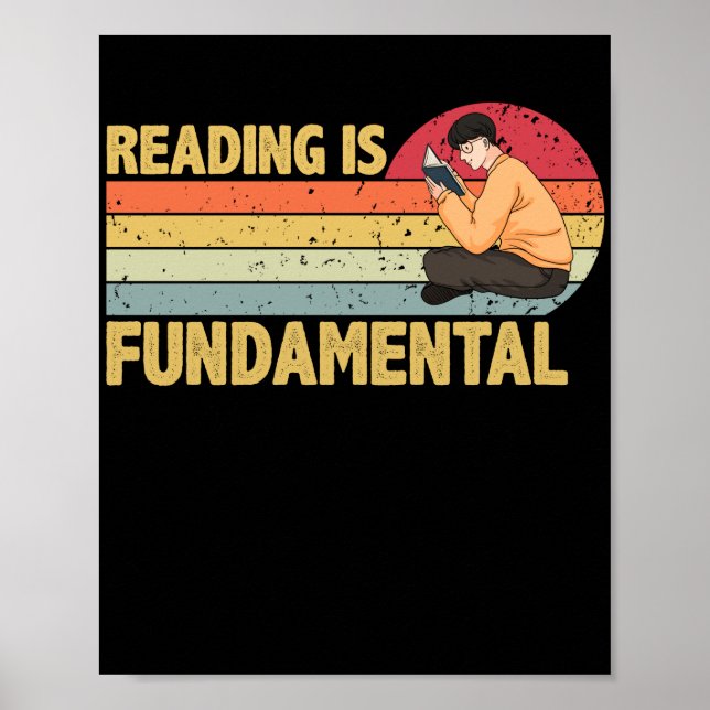Geeky Bookworm Poetry Poster (Framsidan)