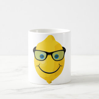 Geeky citronhuvudmugg kaffemugg