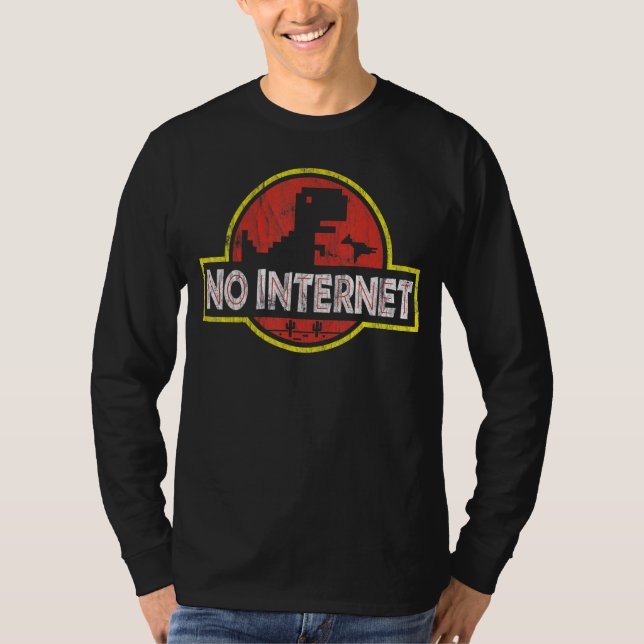 Geeky Dinosaur Pixel Nerdy Computer Programming Ge T Shirt (Framsida)