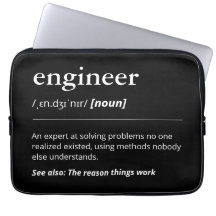 Geeky Engineering Gift Ingenjör Definition Modern