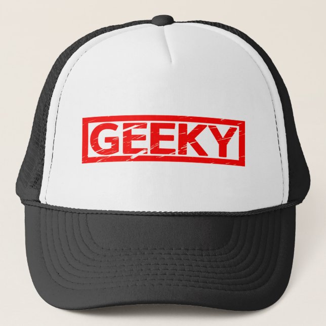 Geeky Frimärke Keps (Framsida)