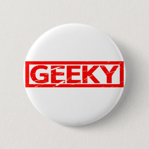 Geeky Frimärke Knapp