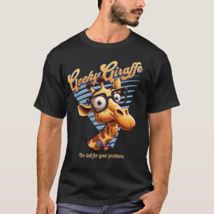 Geeky Giraffe - för trög för dina problem T Shirt