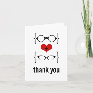 Geeky Glass - tackkort