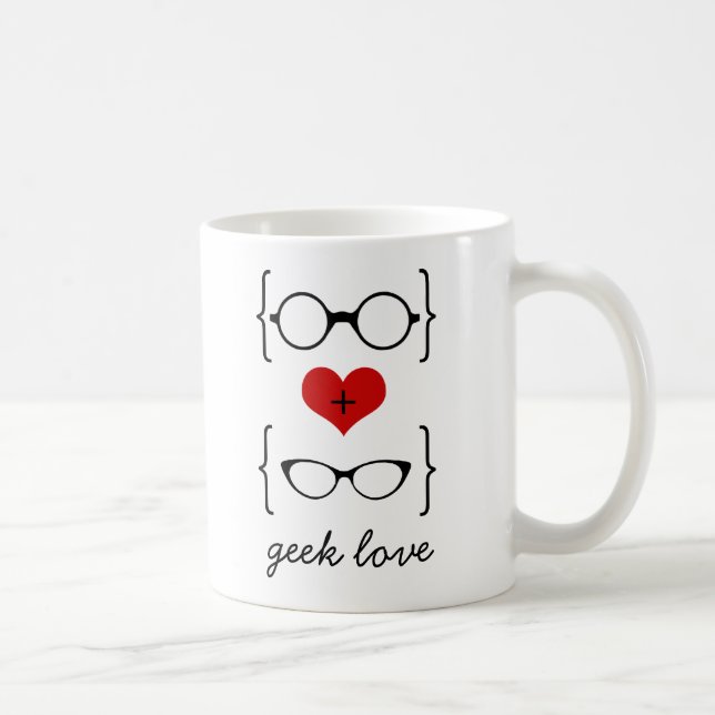 Geeky Glasses Mugg (Höger)