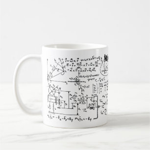 Geeky Math Mathematics Personlig Kaffemugg