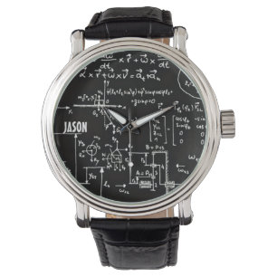 Geeky Mathmatematikpersonlig Armbandsur