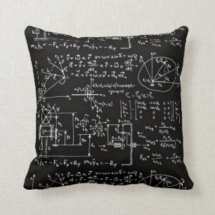 Geeky Mathmatematiksvart Kudde