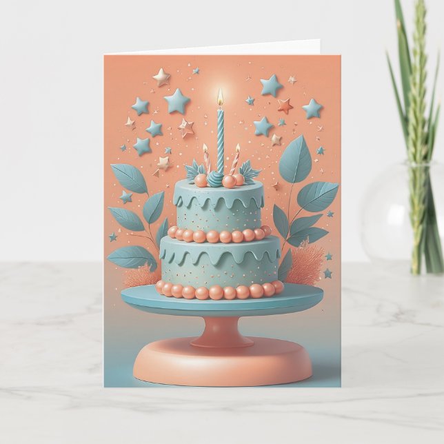 Geeky Nerds Birthday Delight Kort (Framsida)