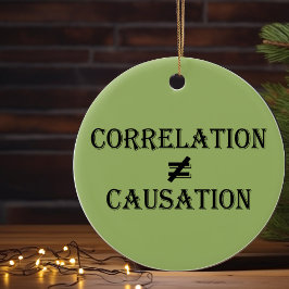 Geeky Scientist Julgransprydnad Keramik