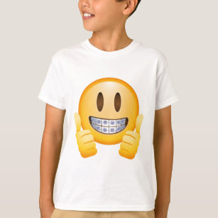 Geeky stag Emoji Tee Shirt