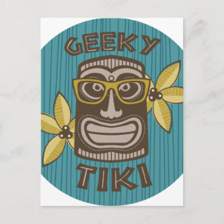 Geeky Tiki Vykort