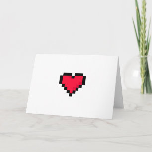 Geeky Valentines dagskort Helgkort