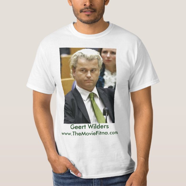 Geert Wilders Tee Shirt (Framsida)